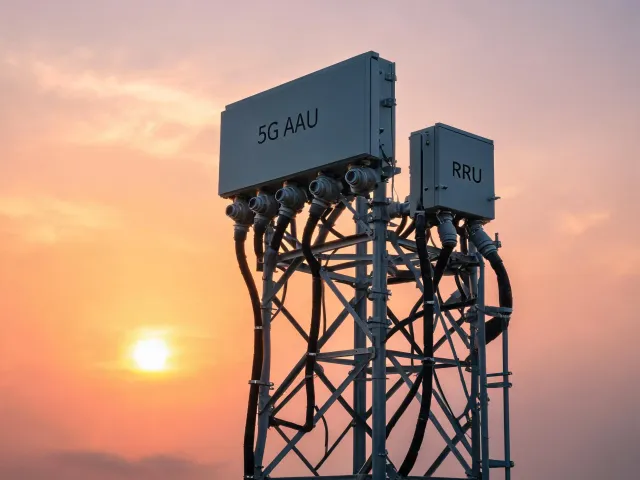 5G RRU on tower