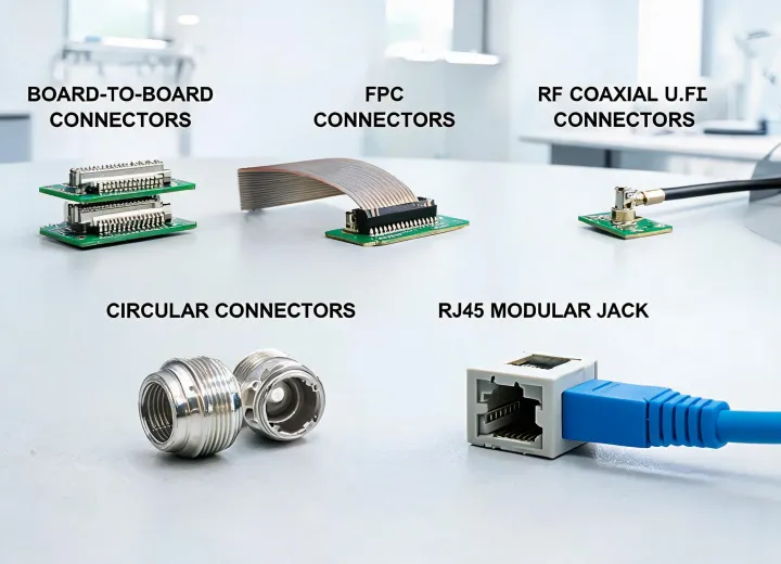Hirose connector family